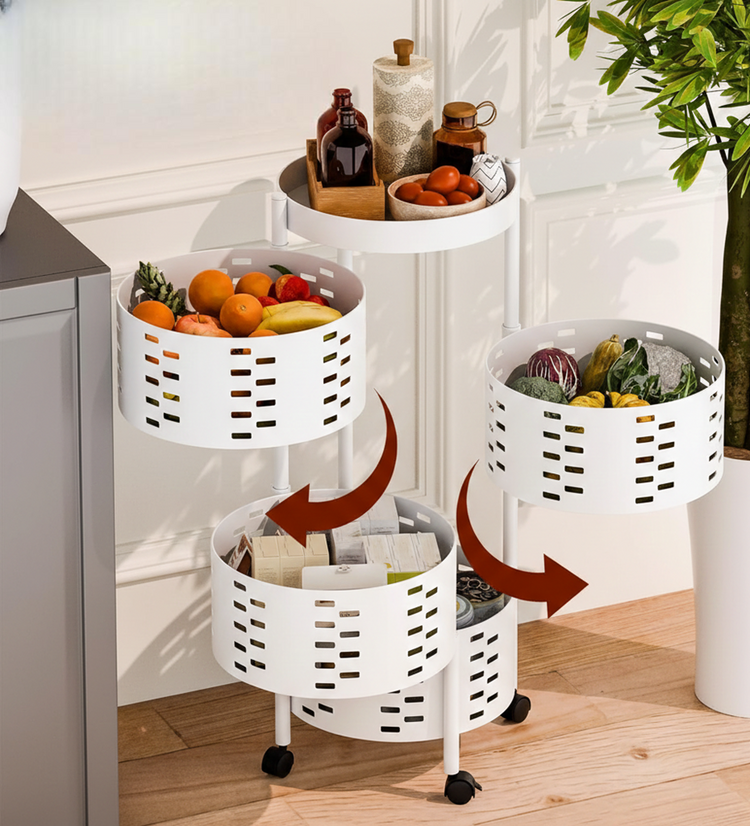 Storage Trolley 4 Tier 2F75-4-2