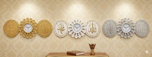Wall Clock Decoration Set