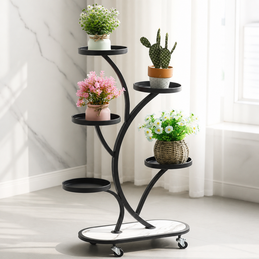 Black Flower Vase Stand
