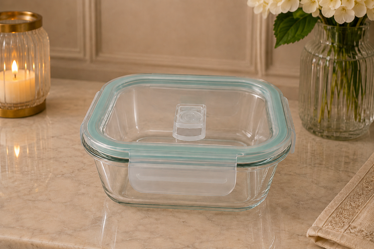 Glass Food Container 1200mL