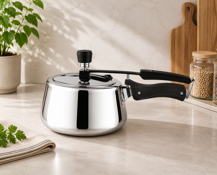 S/S Pressure Cooker 5L triply