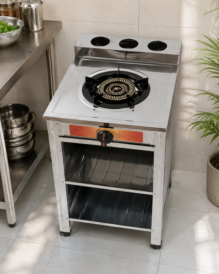 S/S Gas Stove Burner Stand 1