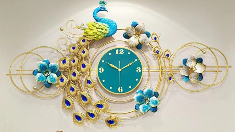 Peacock Wall Clock