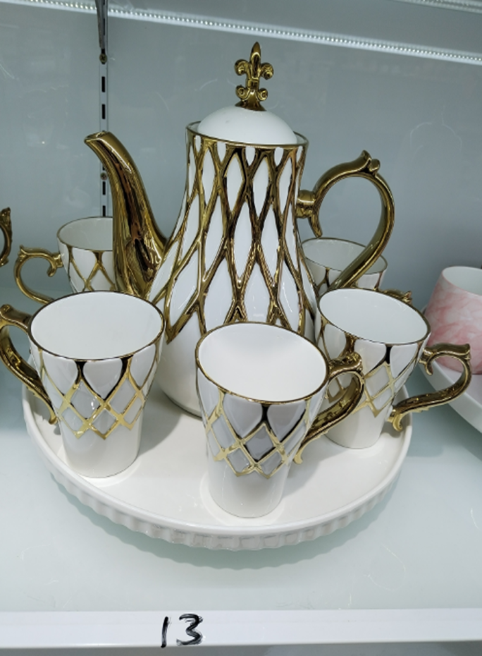 Tea Cup 8pc Set