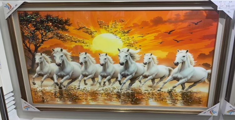 Horse Picture Wall Frame