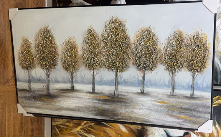 Oil Wall Frame Decor