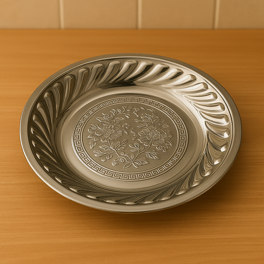 Stainless Steel Plate 28cm