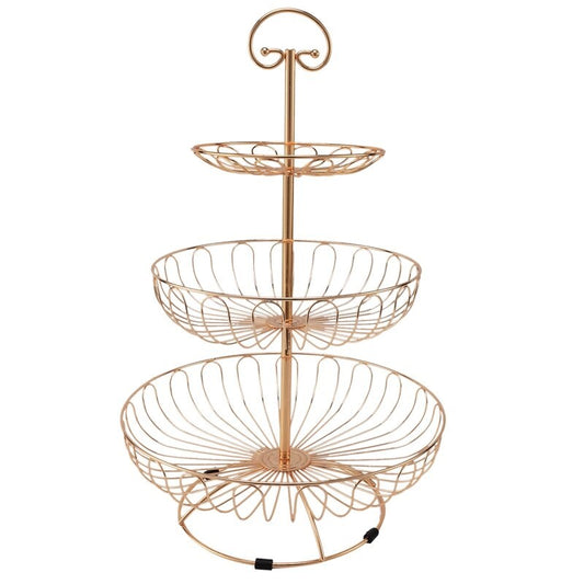 Gold 3 Tier Cupcake Stand YZ1137
