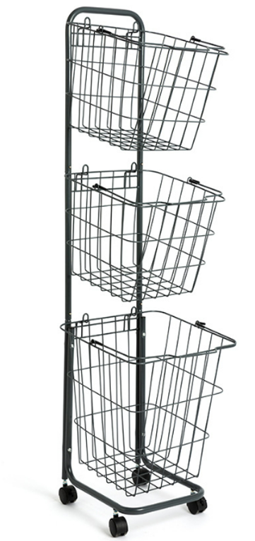 3 Tier Basket Trolley DD20011