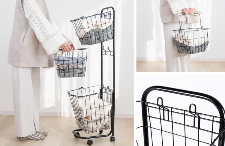 3 Tier Basket Trolley DD20011