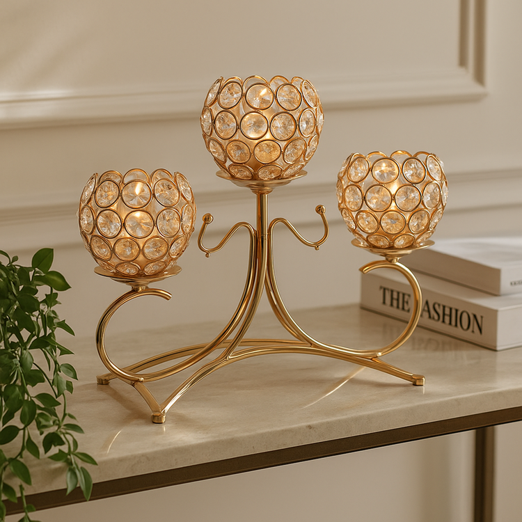 3pc Candle Stand 7969-17