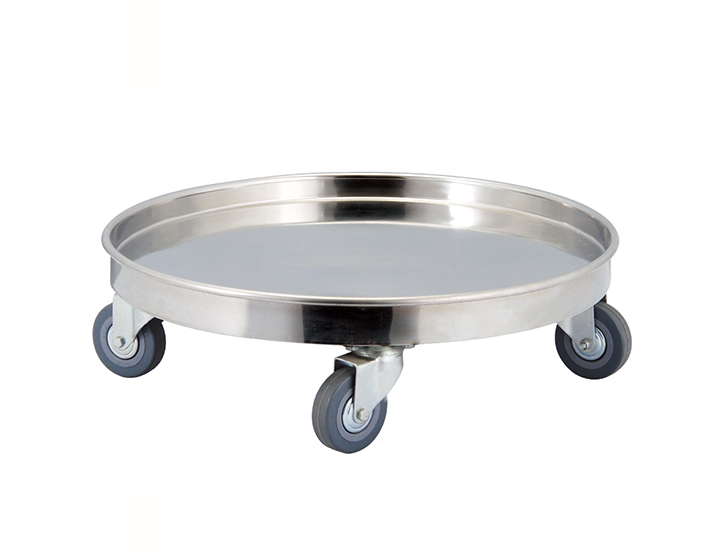 S/S Round Rolling Tray 55cm