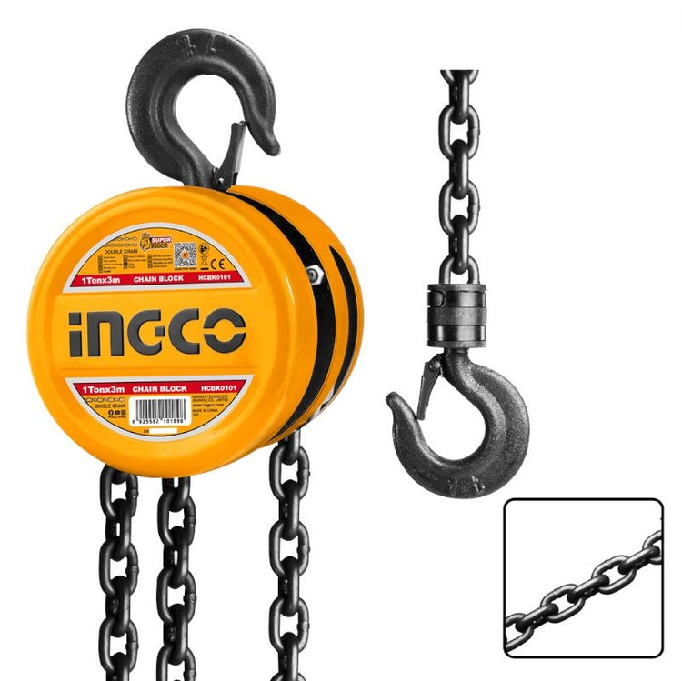 Chain Block 1 Ton 3m INGCO HCBK0101