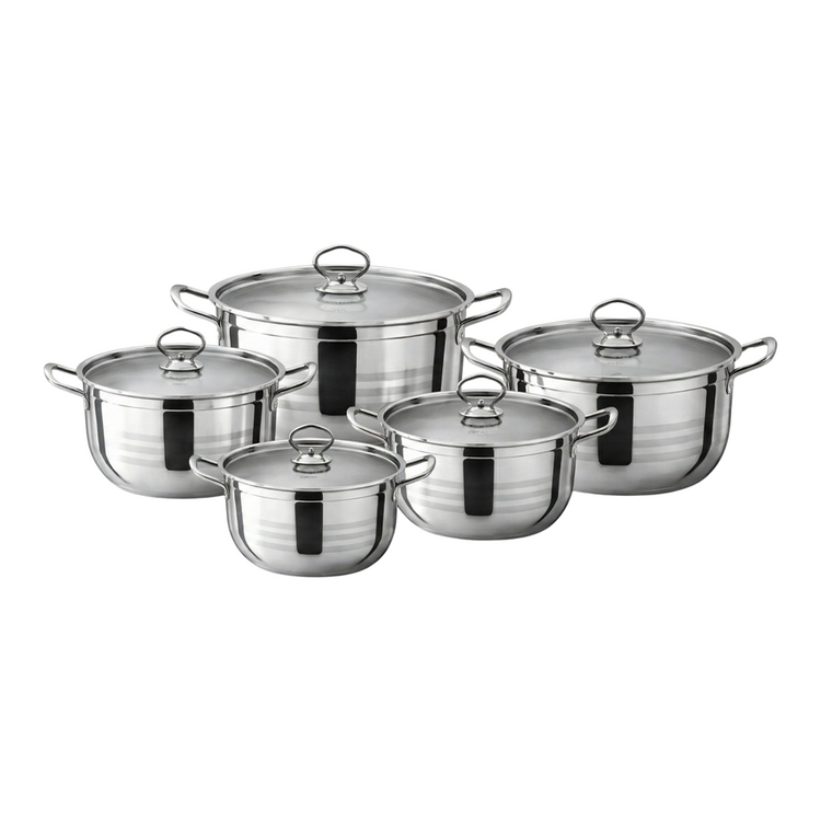 Stainless Steel Cookware 5pc