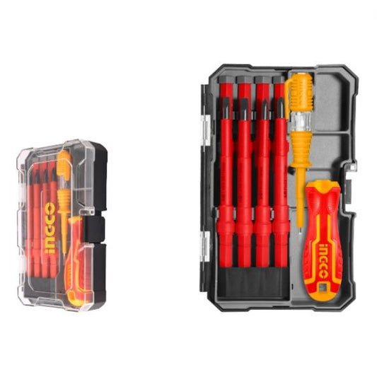 Screwdriver 10pc Set Interchangeable HKISD1008
