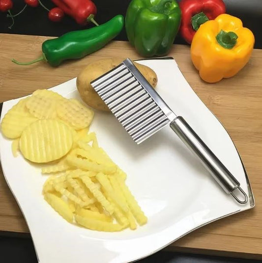 Crinkle Cutter Stainless Steel