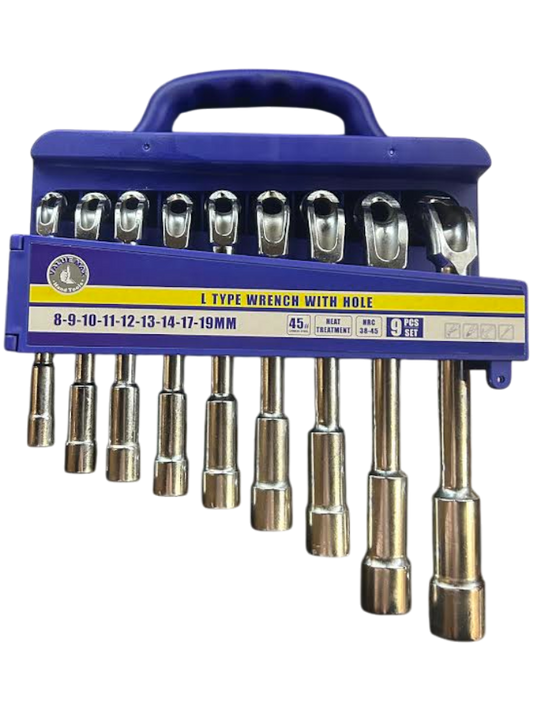 L TYPE Socket Wrench 9pc 19352-8