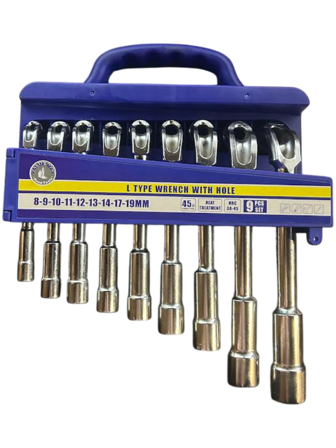 L TYPE Socket Wrench 9pc 19352-8