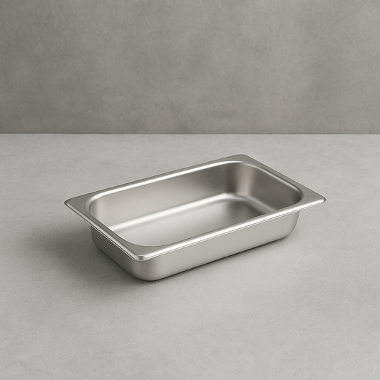Stainless Steel 1/3 Gastronorm Pan 100mm