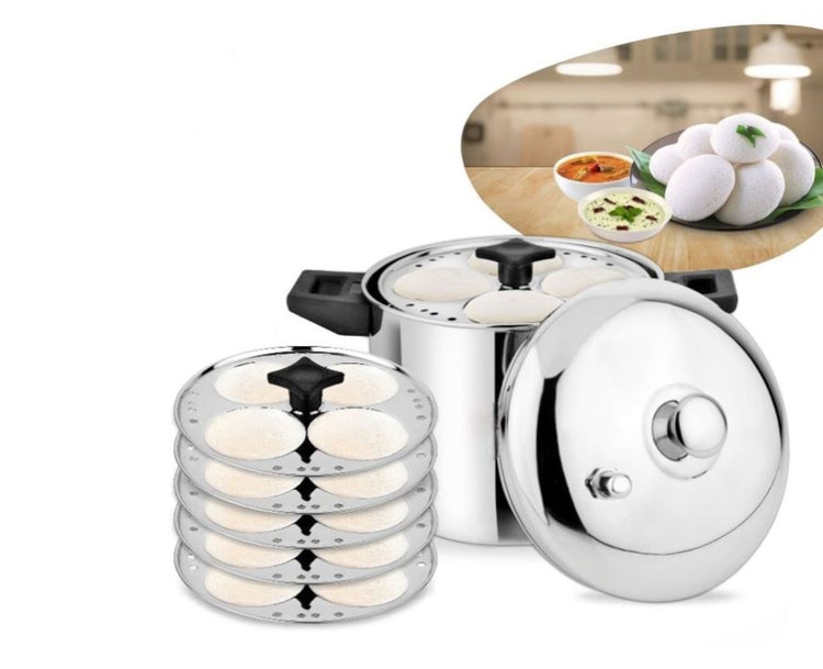 Stainless Steel Idli Maker Pot (6 Plates) 15600