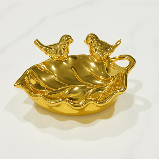 Plate with Birds Figures 10012