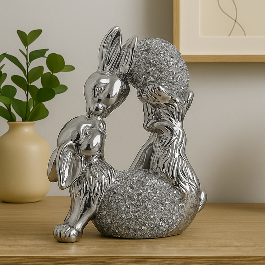 Rabbit & Baby Decor H0862