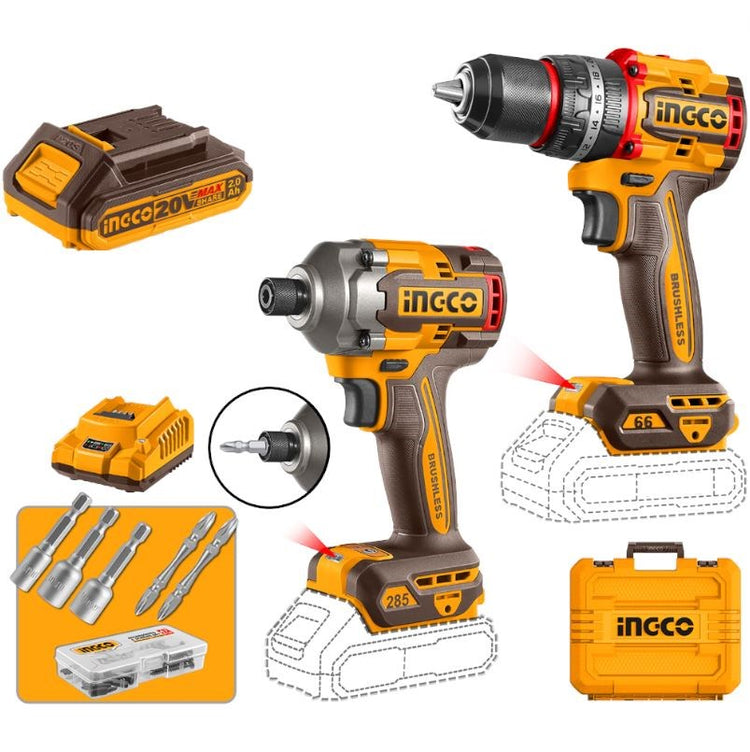 Cordless 2 pcs Combo Kit CKLI20277