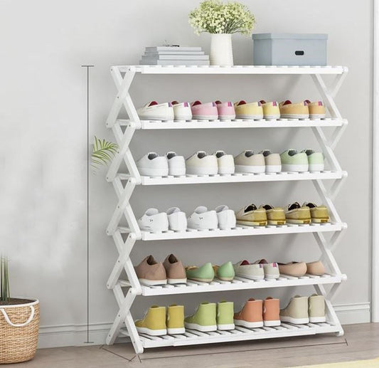 5 Tier Foldable Shoe Rack 1004 1001