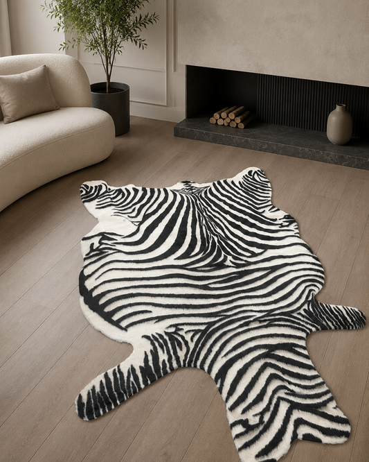 Cow Fluffy Mat 160 x 210cm