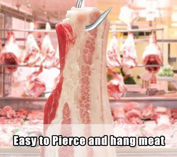 Single Butcher Meat Hook