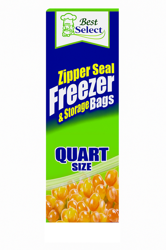 Zipper Bag 25pc 20.3 x 17.8cm