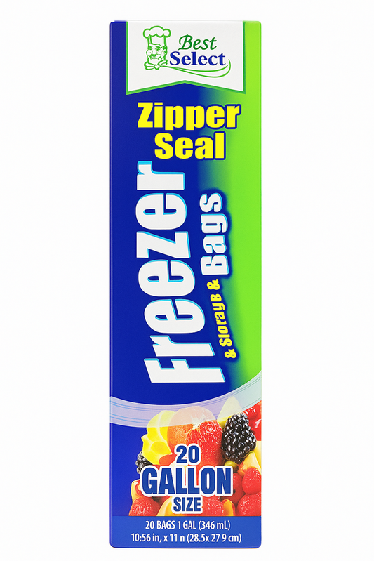 Zipper Bag 20pc 26.8 x 27.9cm