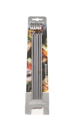 Stainless Steel BBQ Skewer 4pc 25cm DH0953
