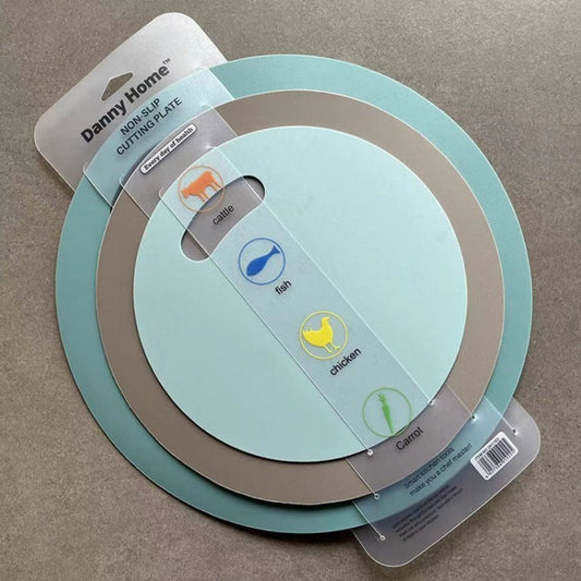Non-Slip Round Cutting Boards 3pc Set DH1703