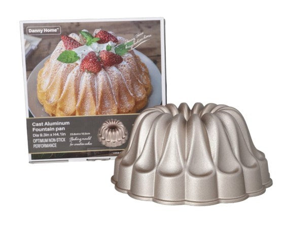 Casr Aluminum Fountain Cake Pan DHB84