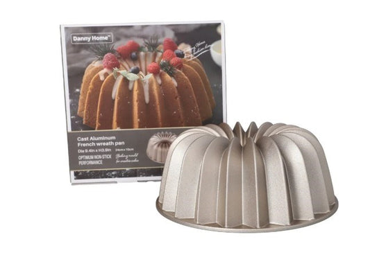 Cast Aluminum French Wreath Pan DHB85