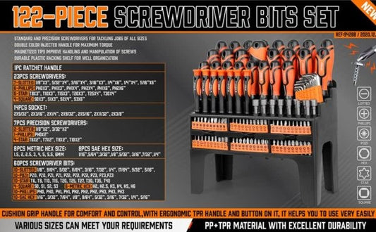 Screwdriver Set 122pc 94226