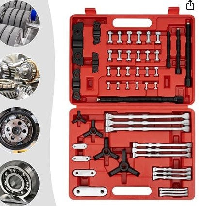 Gear Hub Puller Bearing Seperator 72pc Set DJPE-22066
