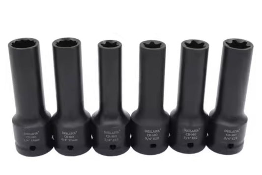 E-Type Impact Socket 6pc 25517