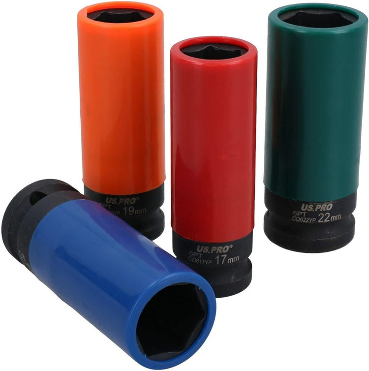 Impact Socket 4pc 1/2" 25536 A-15