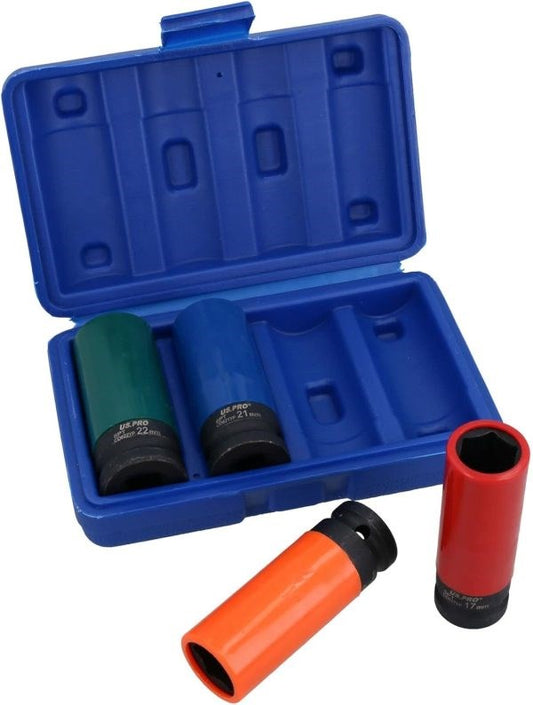 Impact Socket 4pc 1/2" 25536 A-15