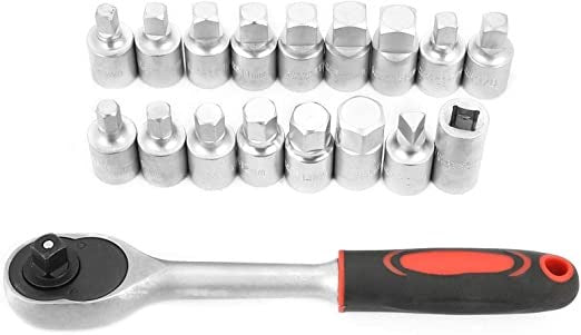Sockets with Ratchet 18pc 3/8" 25540