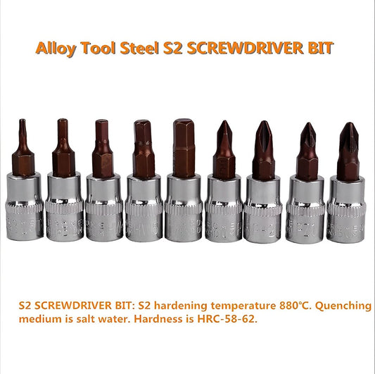 53pc 1/4'' Dr Socket Set DJPE-25586