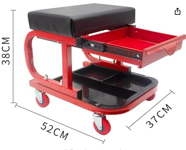 Garage Shop Roller Seat, 360 Degree Swive Seat