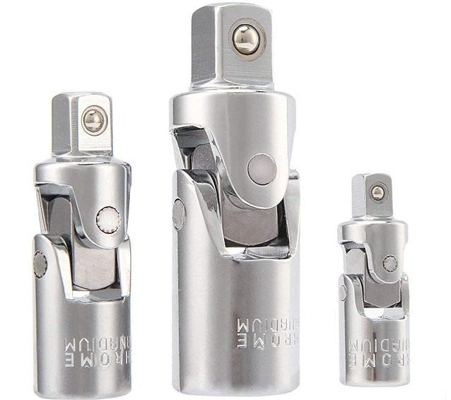 Universal Joint Adapters 3pc 1/4" 3/8" 1/2" BTPC5 62843
