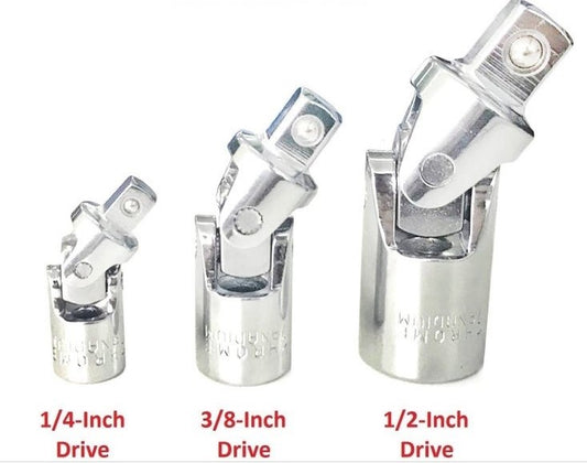 Universal Joint Adapters 3pc 1/4" 3/8" 1/2" BTPC5 62843