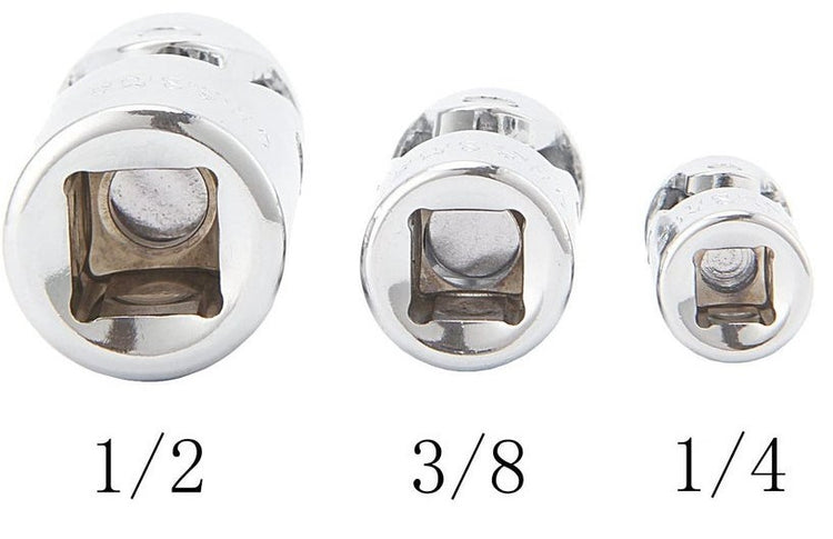 Universal Joint Adapters 3pc 1/4" 3/8" 1/2" BTPC5 62843