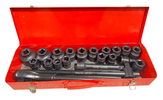 Black Impact Socket 21pc 3/4" DR DT0804