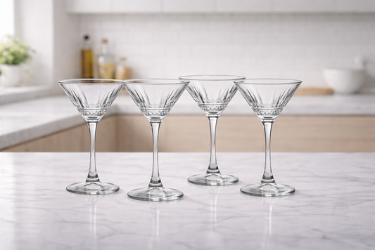 Glass Cup 4pc 230mL DSJ0223