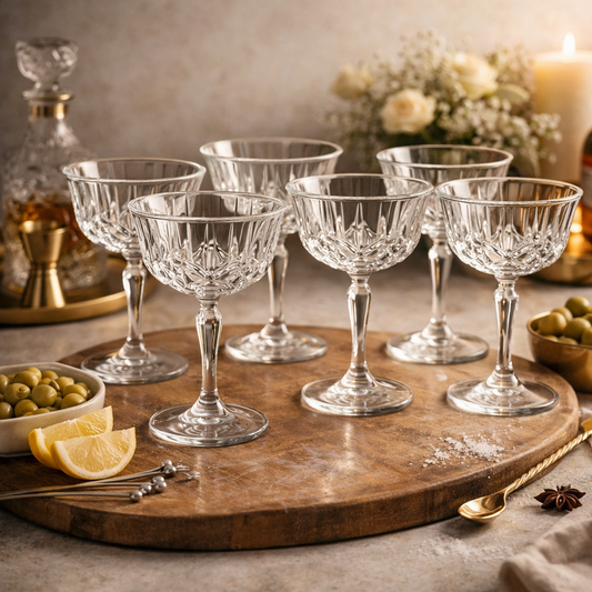 Glass Cup 6pc 240mL DSJ0324